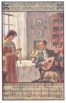 Schubertovy písničky 19xx 95 045 A ** Písně